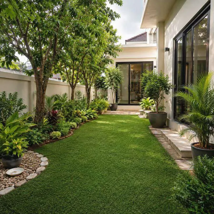 Indoor-outdoor residence in 6 photos